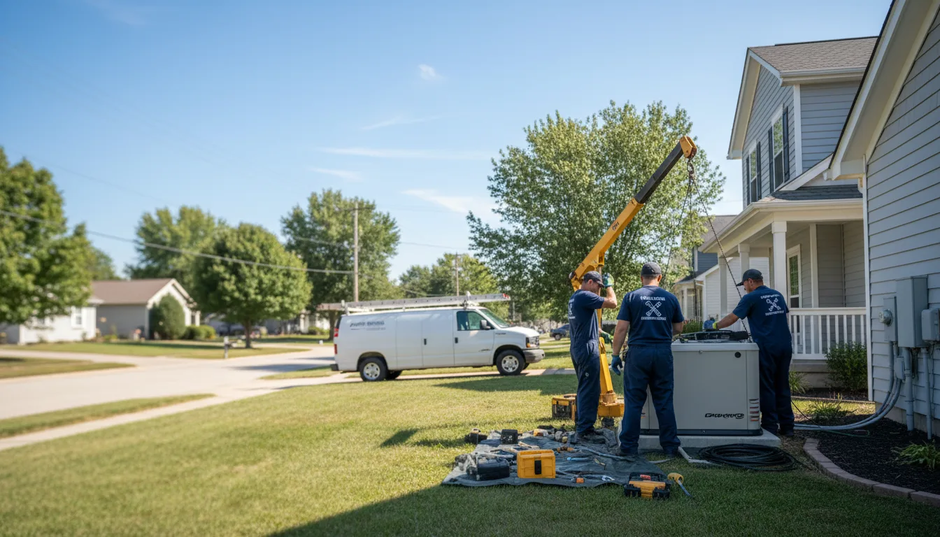 Generator Installation in Sutherland Springs, TX near me